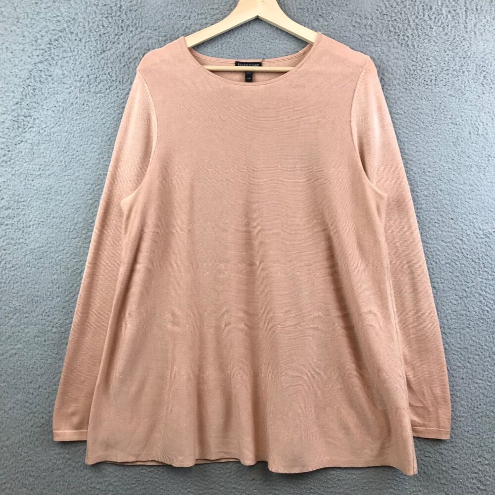 Eileen Fisher Crewneck Jersey Tunic size L